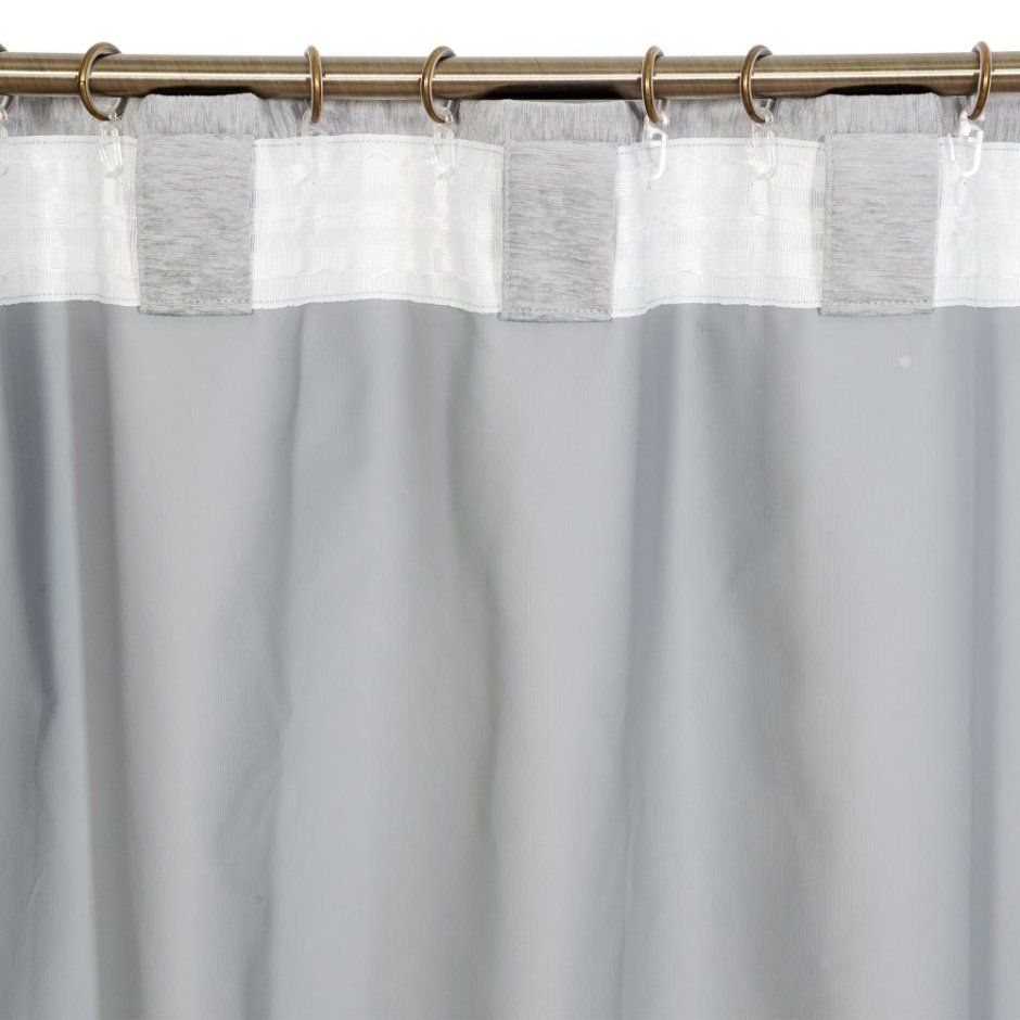 Штора на ленте со скрытыми петлями