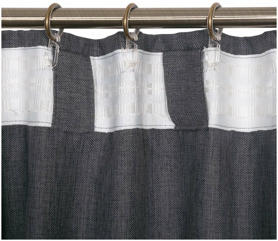 Штора на ленте «лукс» 200х260 см цвет бежевый