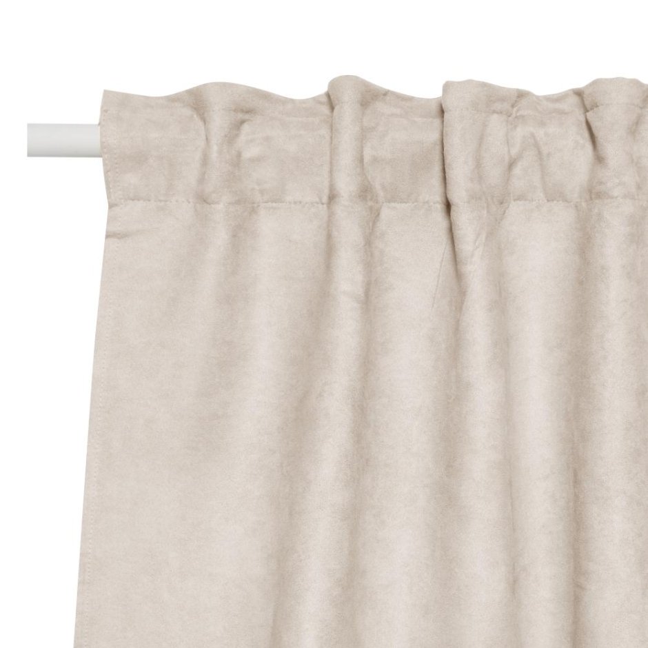 Штора на ленте «лукс» 200х260 см цвет серо-коричневый