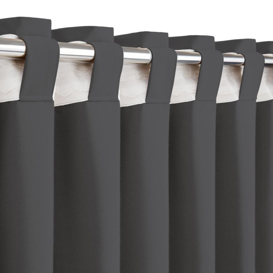 Штора на ленте со скрытыми петлями Tony 200x280