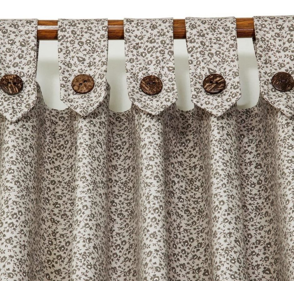 Штора на ленте со скрытыми петлями