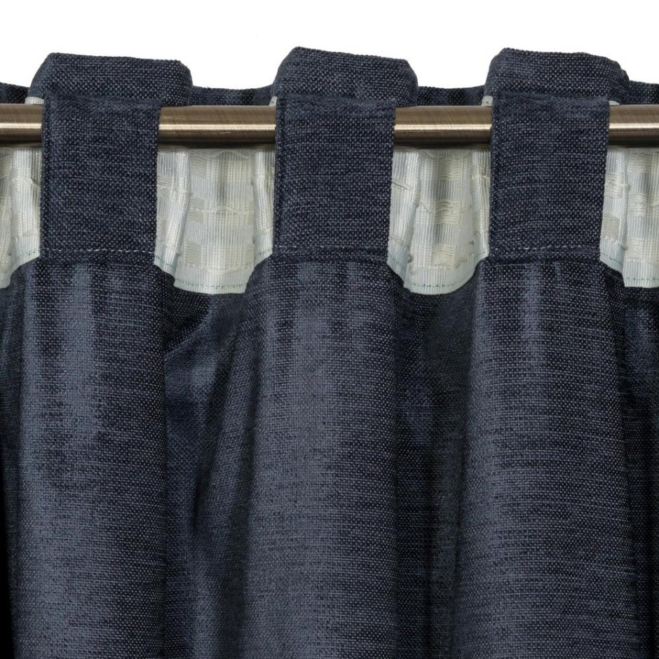 Шторы на ленте со скрытыми петлями
