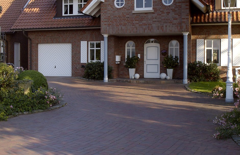 Дом из клинкерного кирпича в баварском стиле