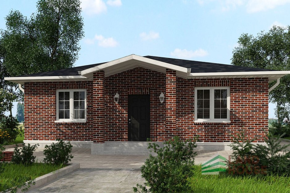 Дом из клинкерного кирпича Фельдхаус