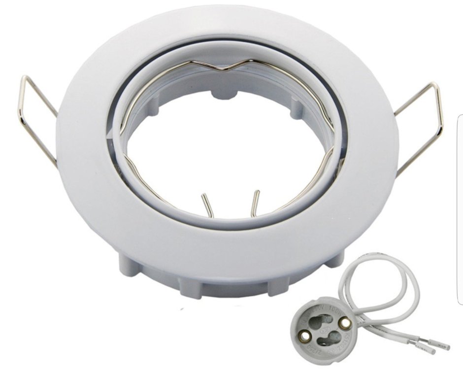 Светильник точечный с цоколем gu10