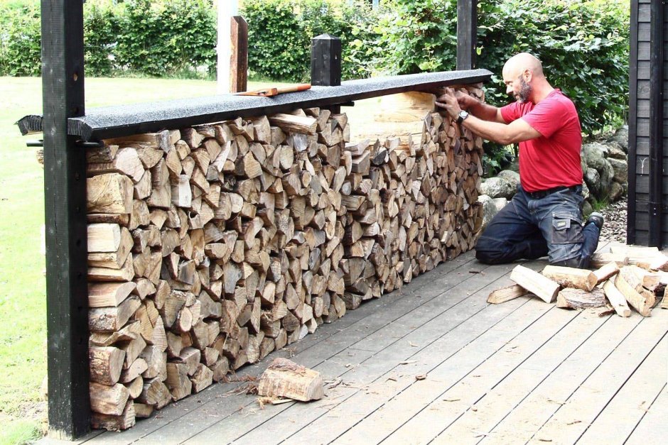 Дровница, поленница Delta-Park WH 3007005