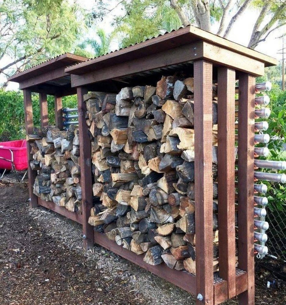 Забор в стиле Шале