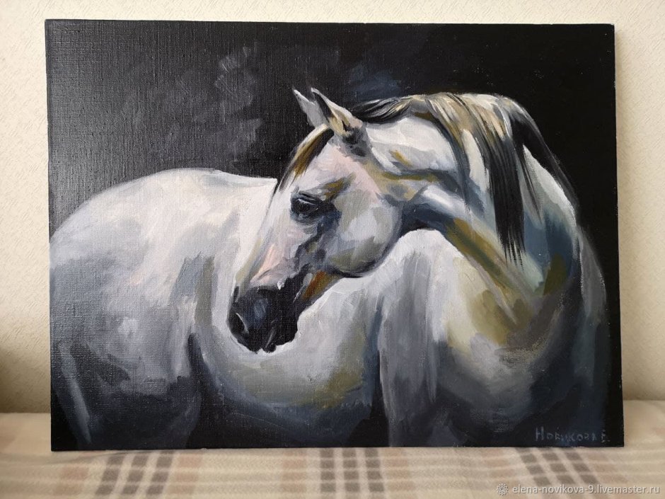 Картина букет на веранде