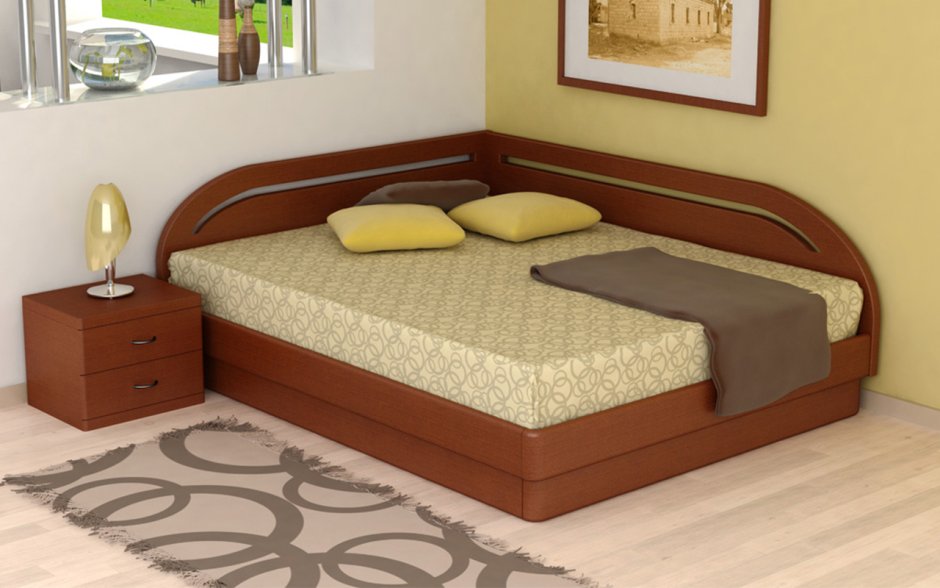 Кровать Диамант-м Скай-3