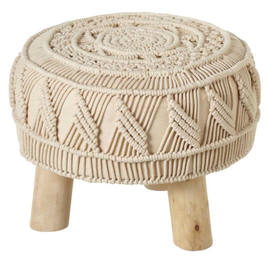 Пуф макраме