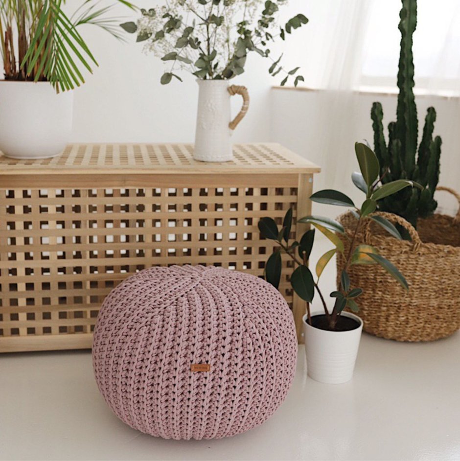 Пуф макраме