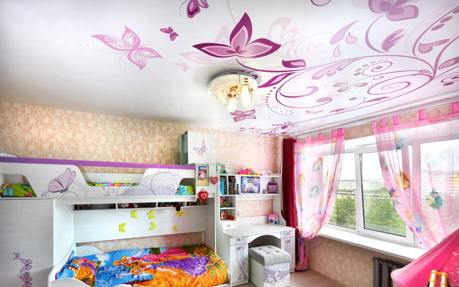 Потолок в детскую