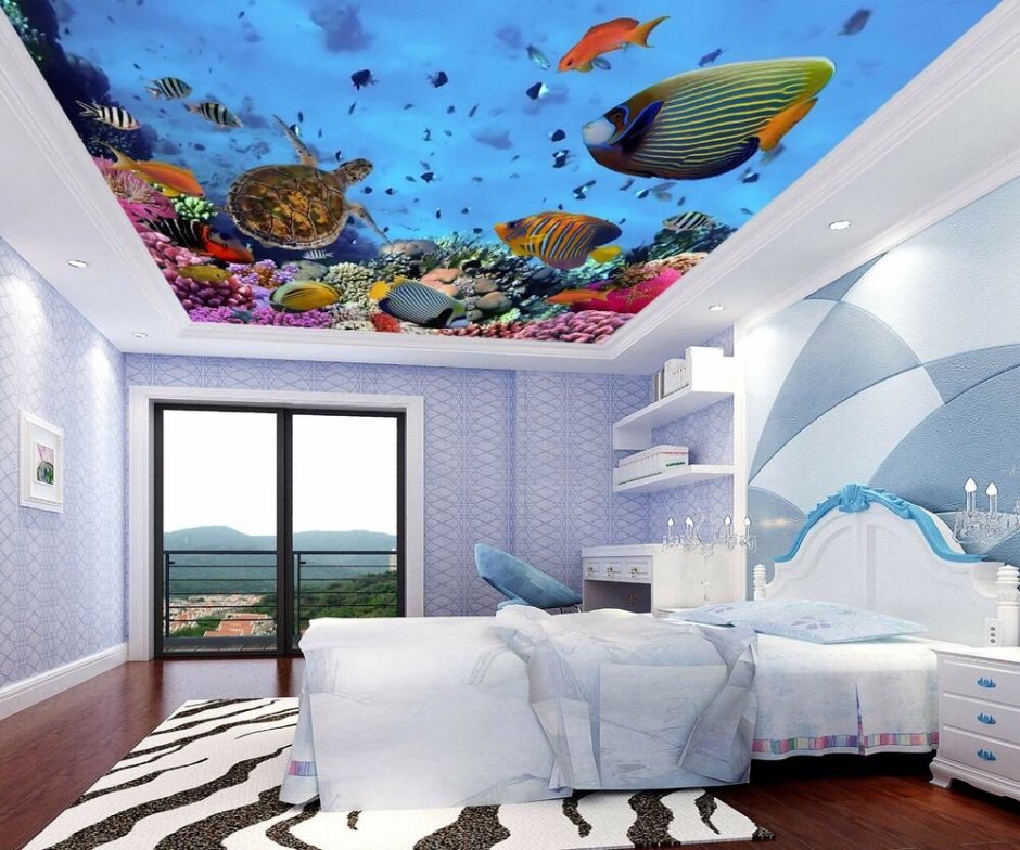 Навесной потолок в детскую