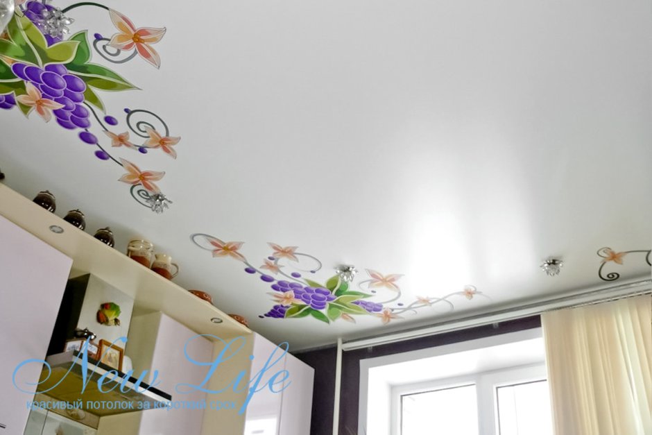 Натяжной потолок в детскую