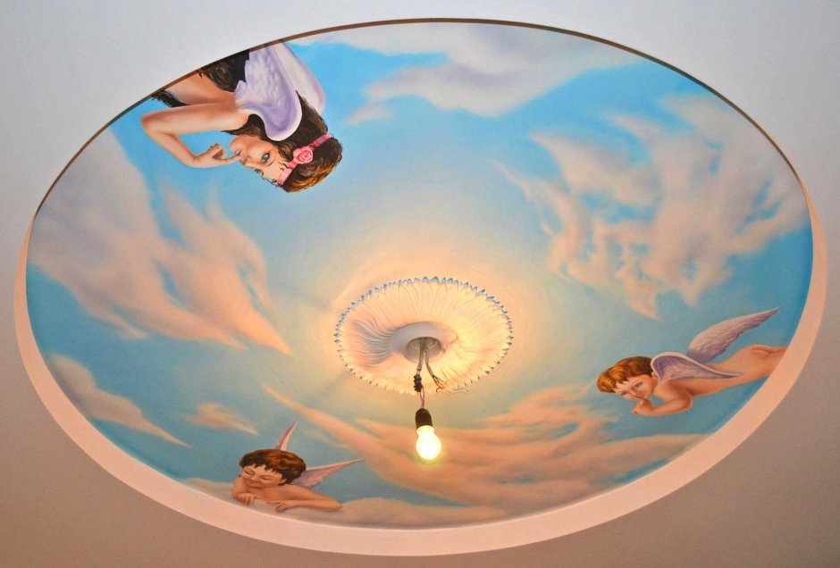 Художественная роспись потолков