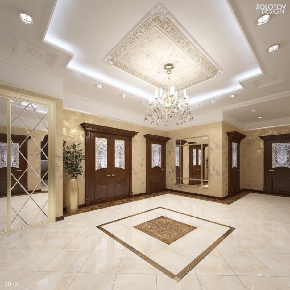 Потолок в фойе