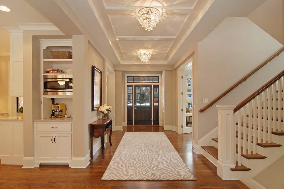 Геометрические фигуры на потолке из гипсокартона