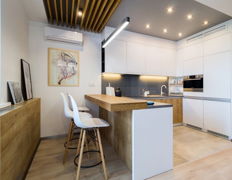 Кухня в квартире студии