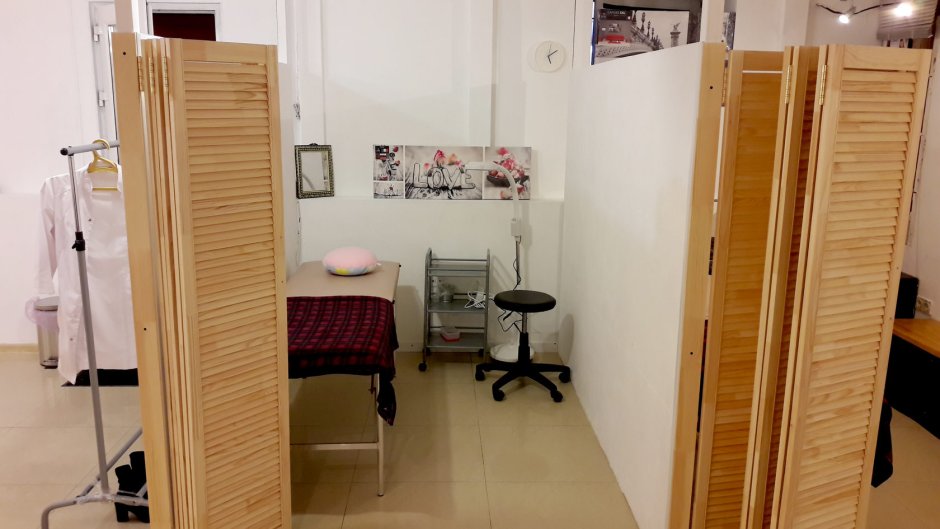 Ширма для массажного кабинета