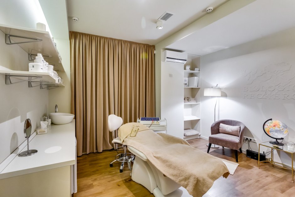 Зонирование косметологического кабинета