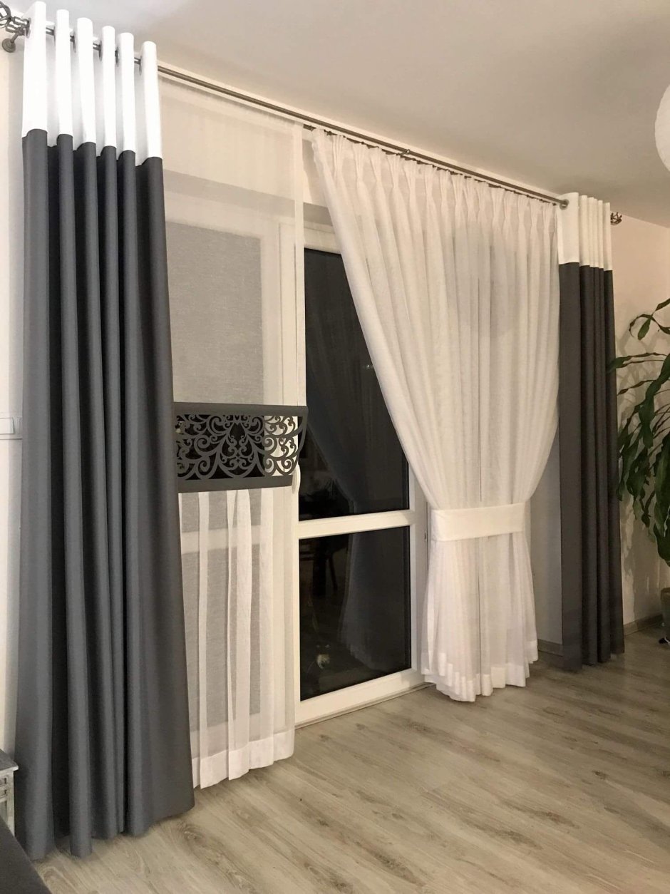 Тюль на люверсах