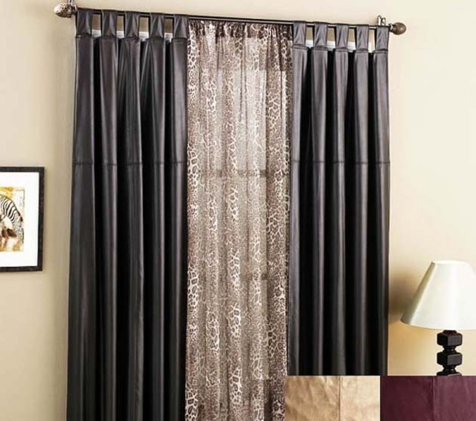 Шторы в светлый зал