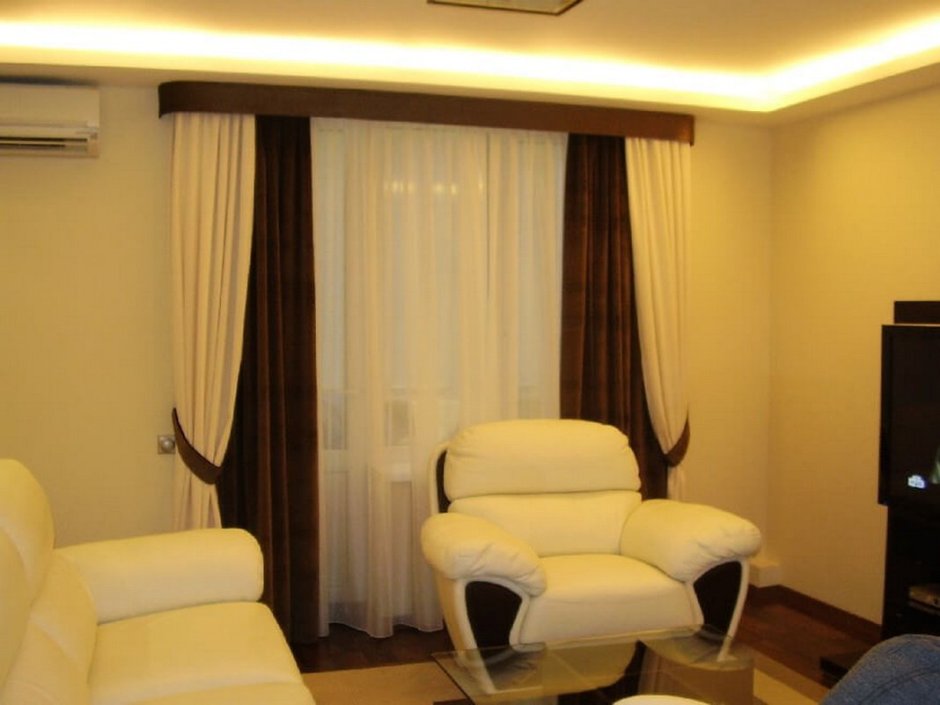 Тюль на люверсах