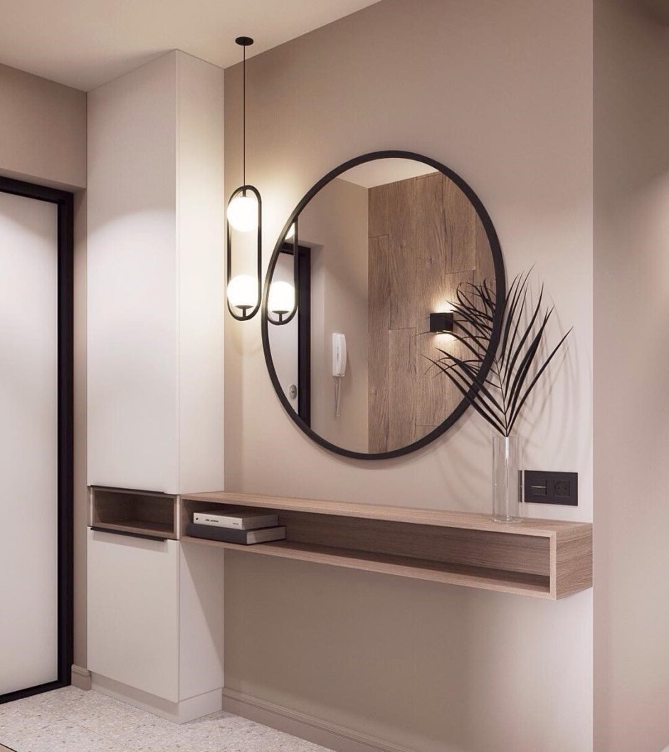 Комната с зеркалом Эстетика