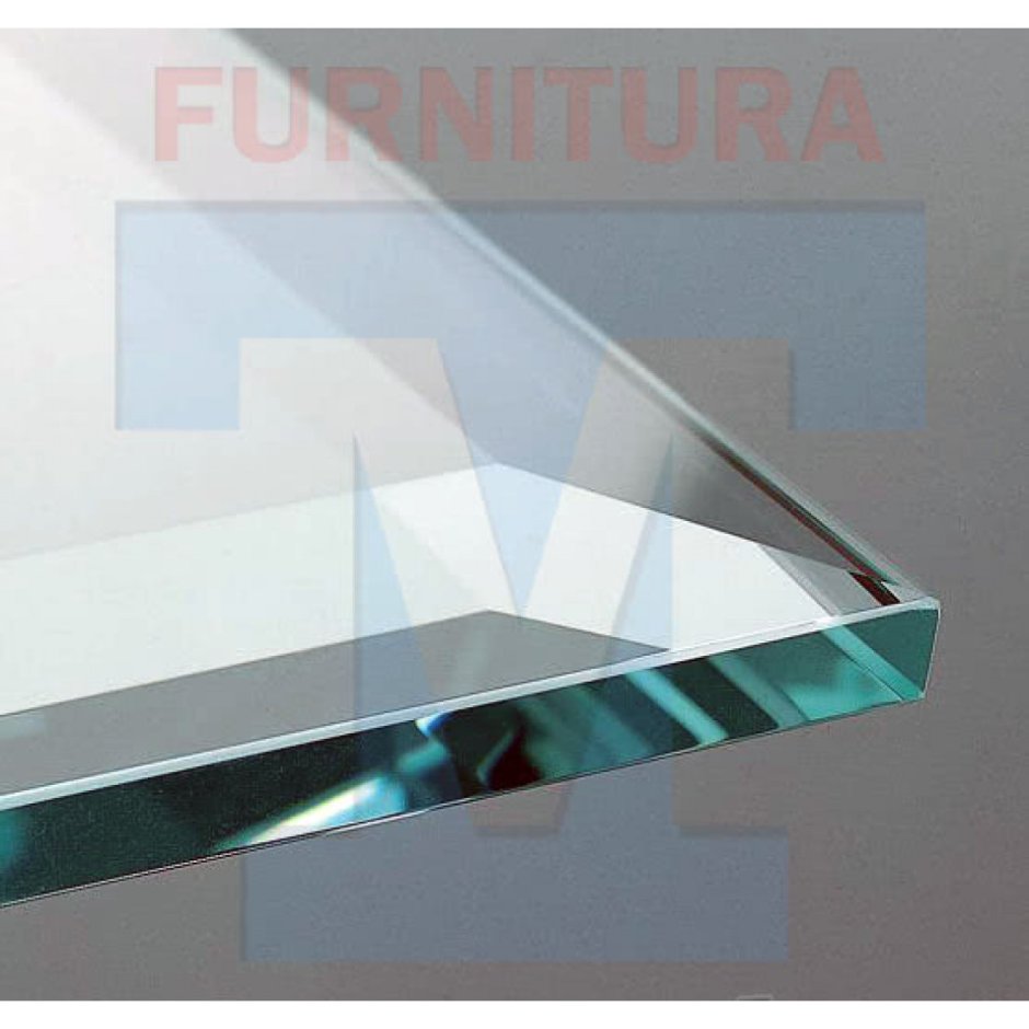 Стекло 4мм фацет 20мм