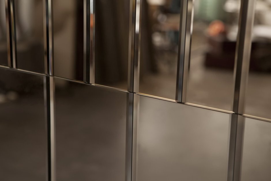 Декорирование круглого зеркала