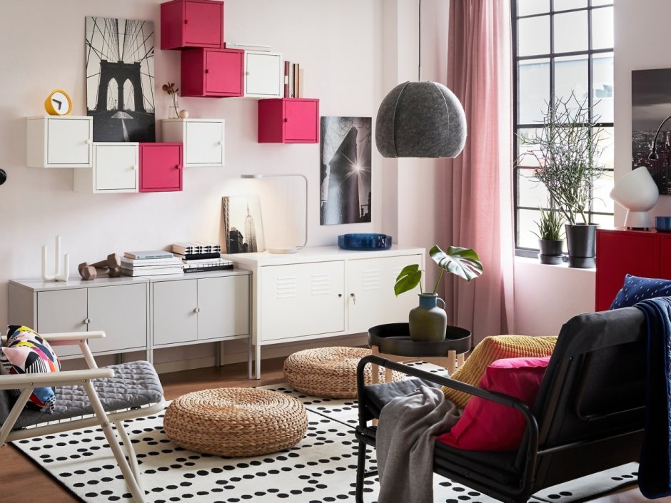 Икеа стол Поль с полками