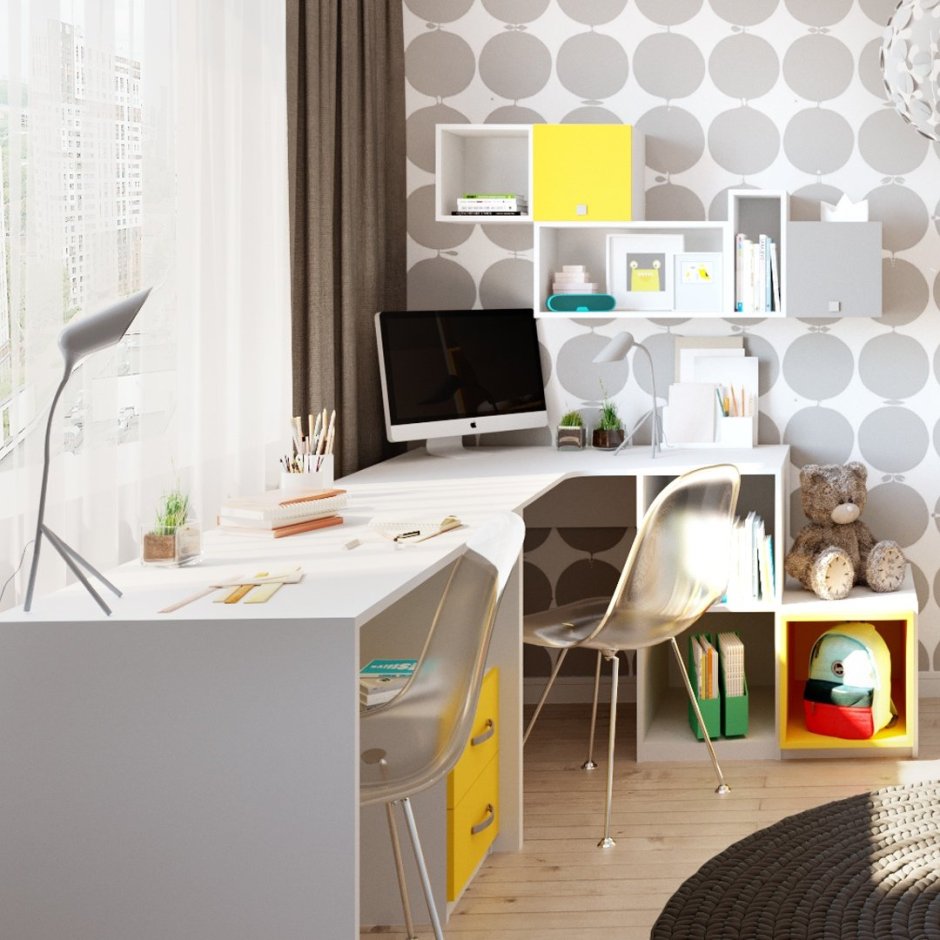 Детская комната 9м2 икеа