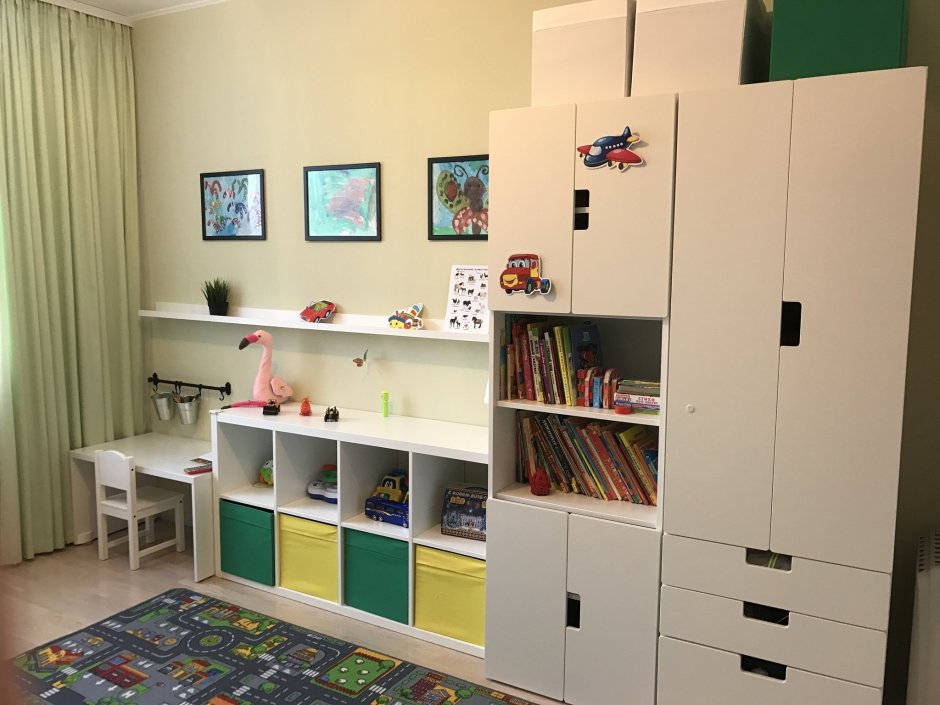 Детская комната 9м2 икеа