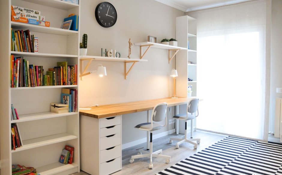 Икеа детская комната интерьер для школьников