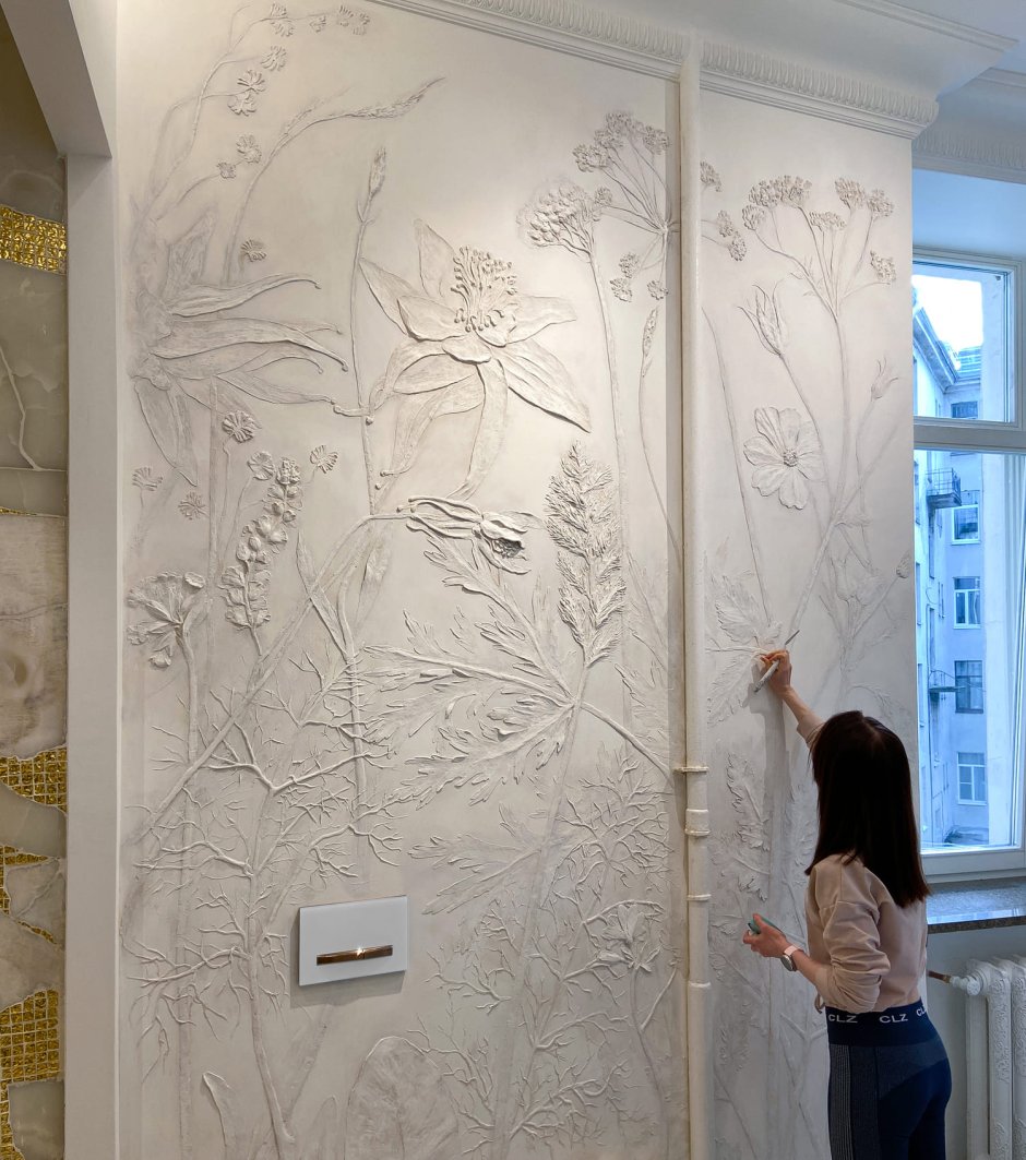 Рейчел Дейн Ботанический барельеф