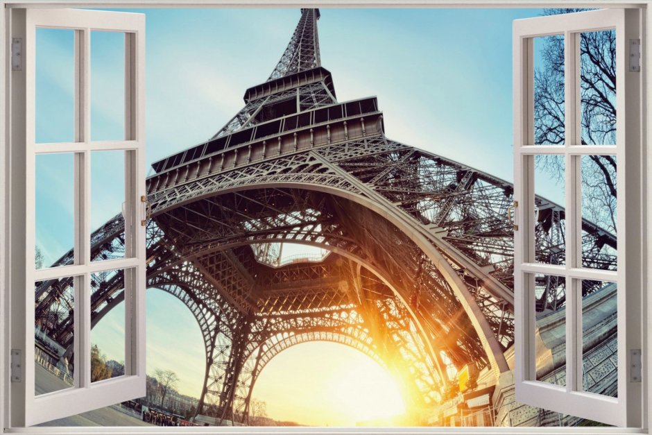 Французский балкон в Париже