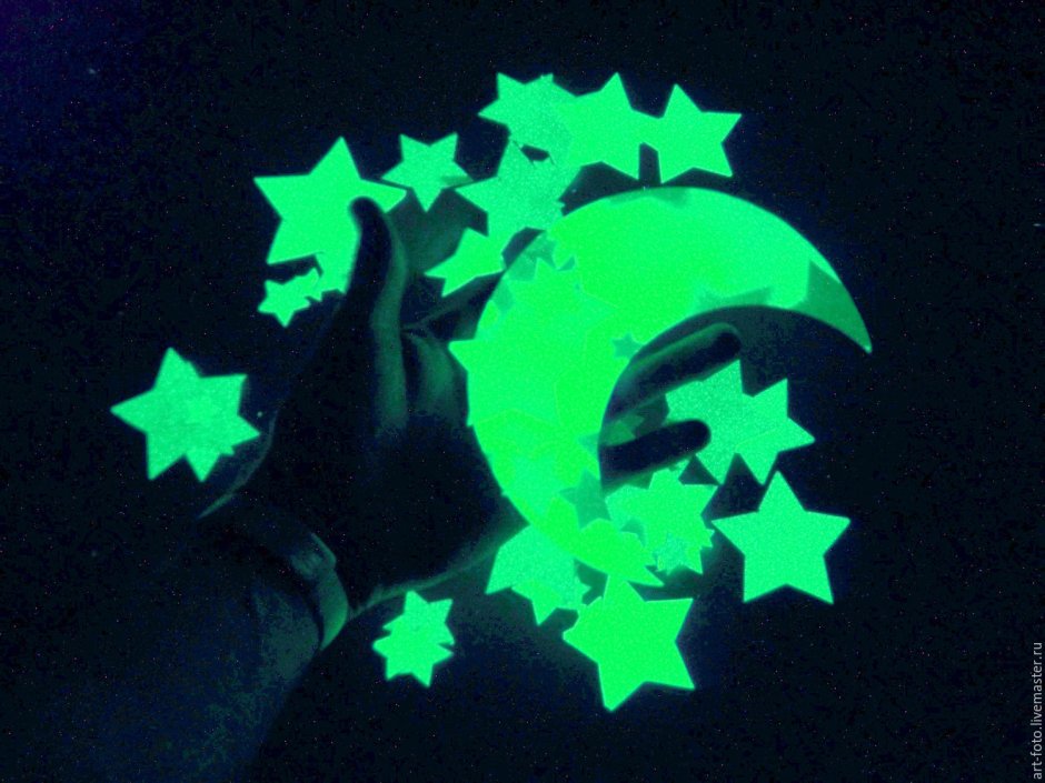 Светящиеся фигурки на потолок