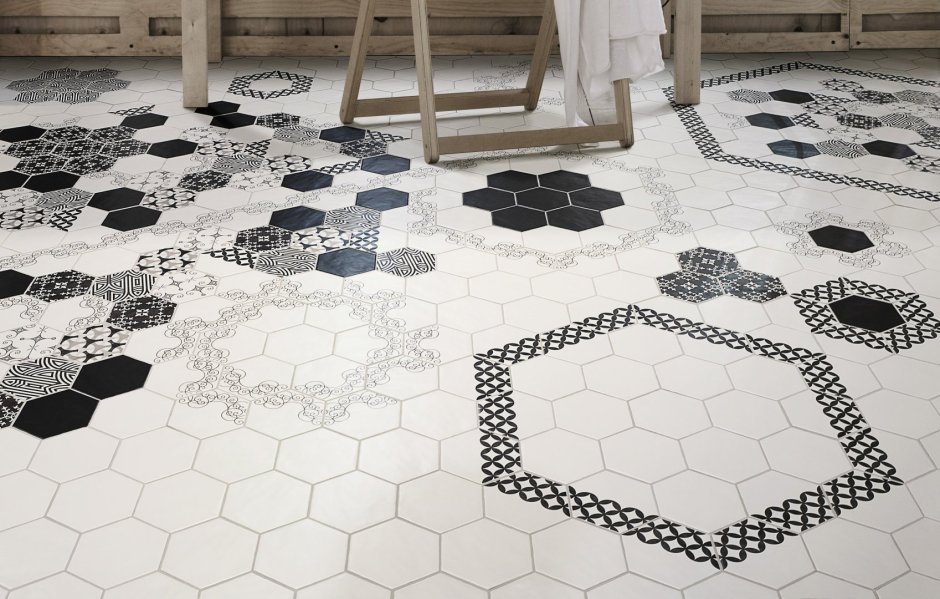 Плитка соты на фартук