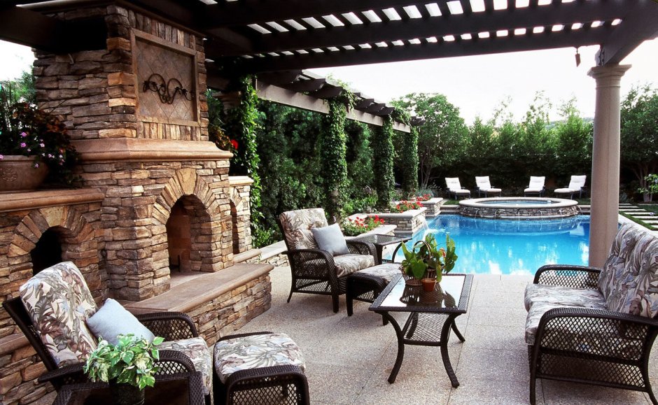 Красивая дача для отдыха