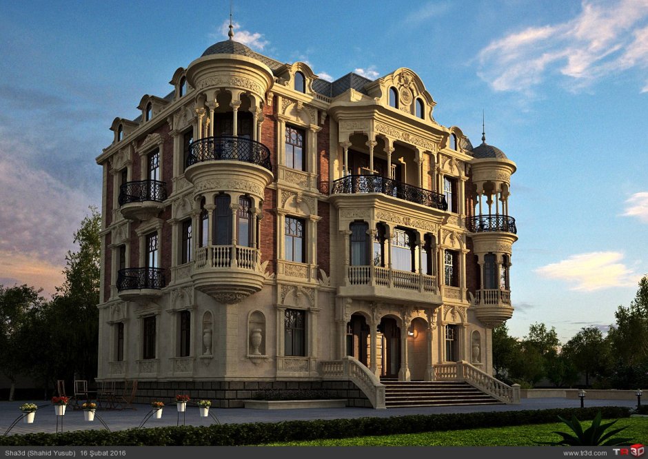 Беседки патио зона с мангалом и бассейном