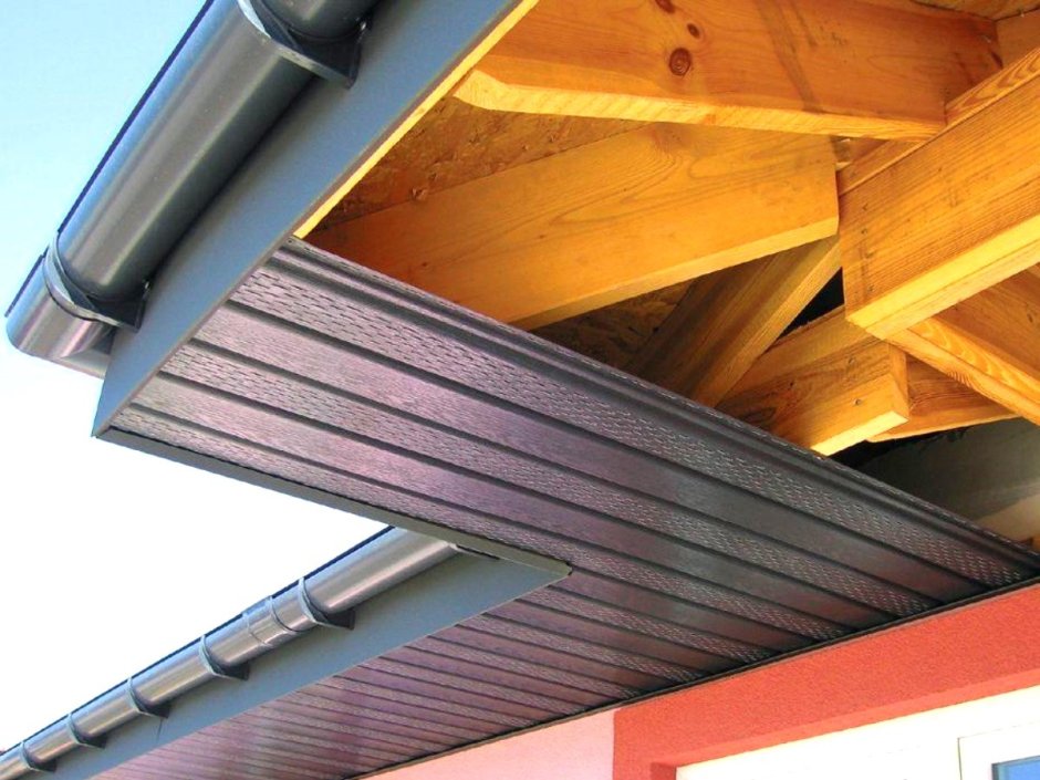 Софиты для подшивки кровли металлические