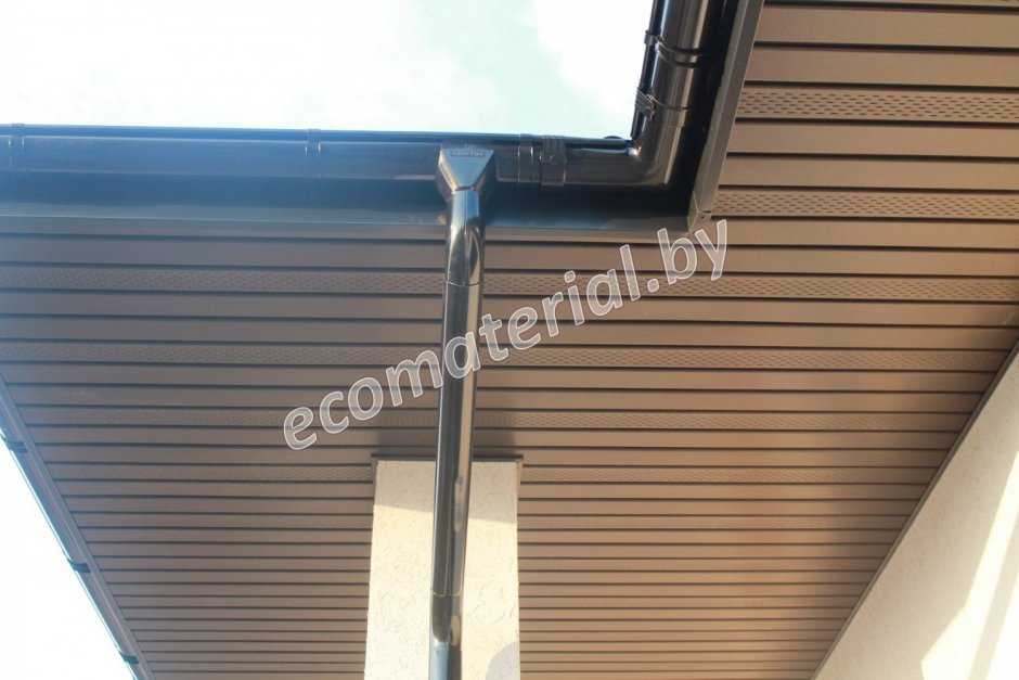 Сайдинг на потолок веранды