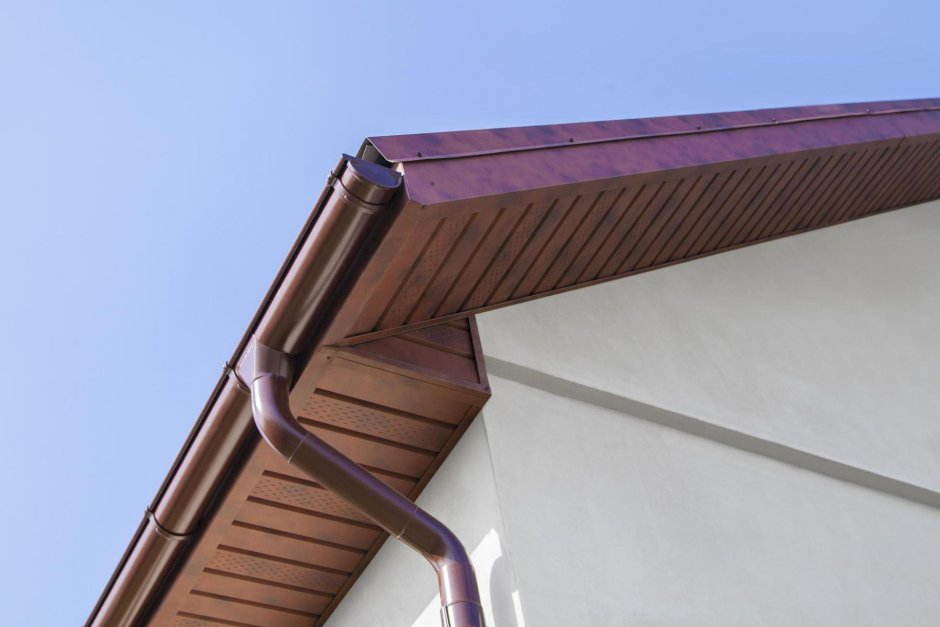 Подшивка свесов софитами схема