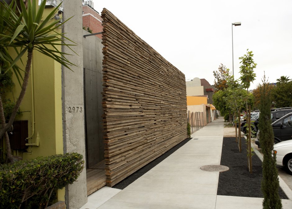 Забор из планкена