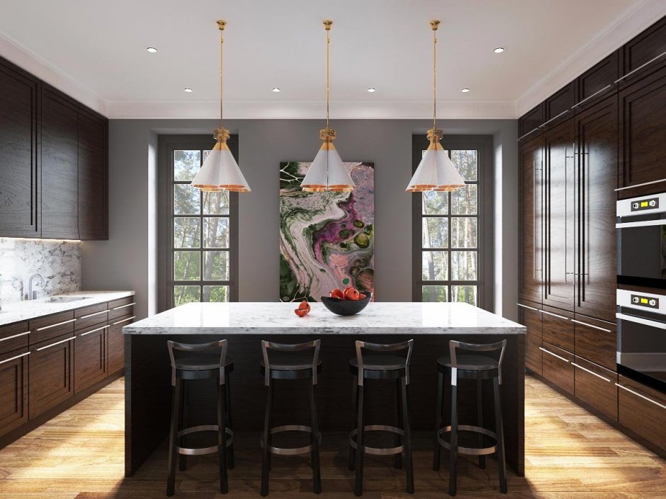 Кухня п44т с эркером