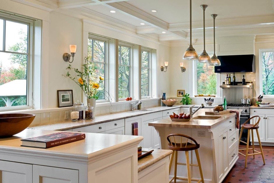 П-образная кухня