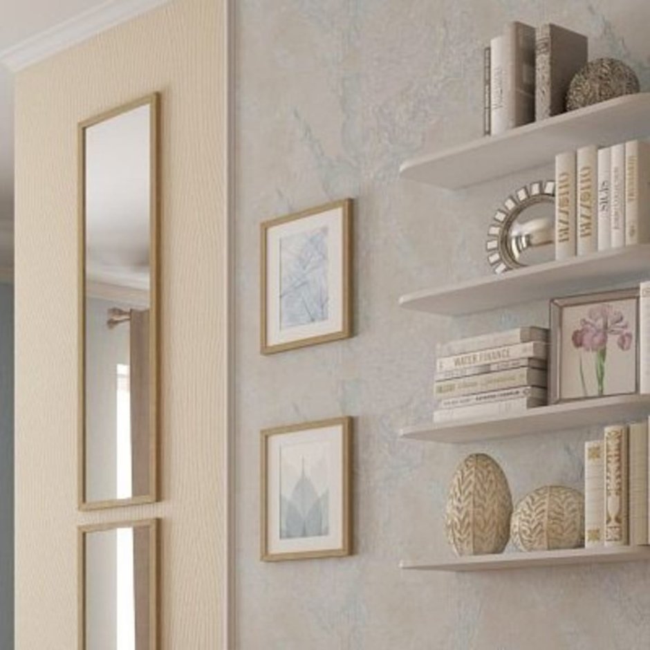 Полки настенные закругленные