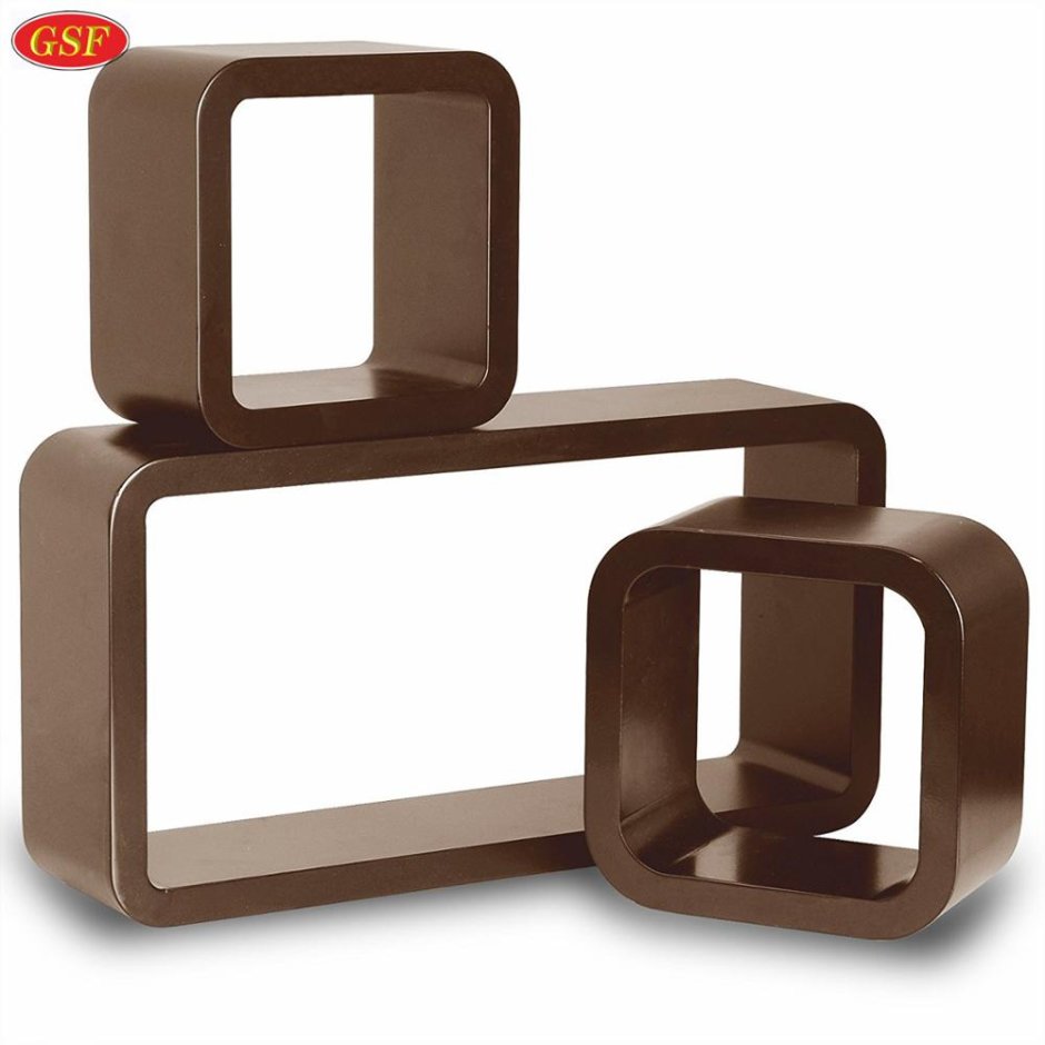 Полка белая закругленная