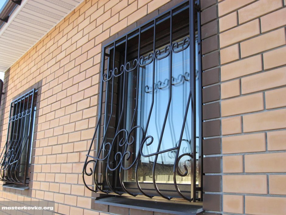 Дутые кованые решетки