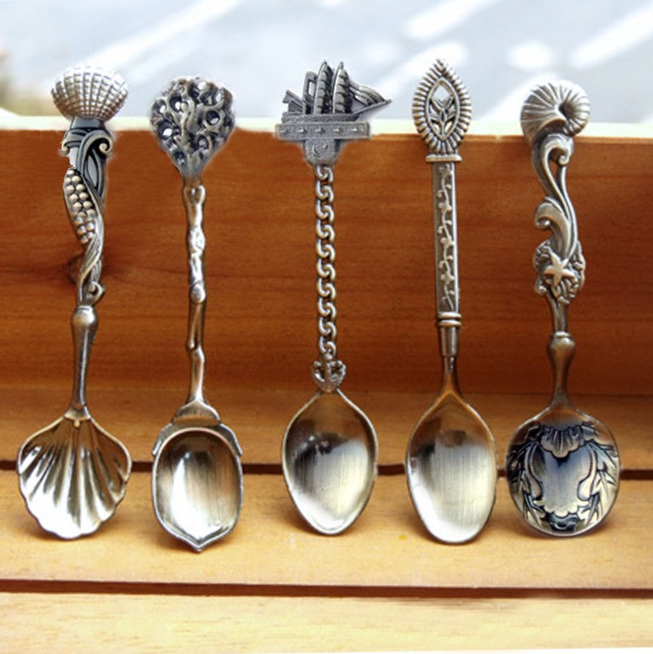 Красивые чайные ложечки
